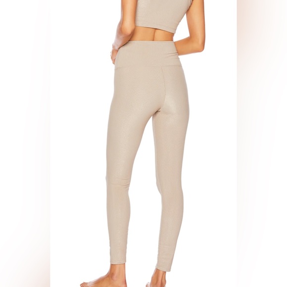 NWT ✨Beach Riot Glitter Ayla Leggings Taupe XL✨ - Picture 8 of 10